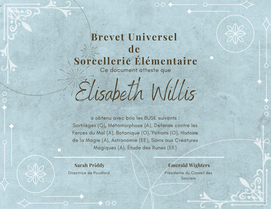 BUSE d'Élisabeth Willis