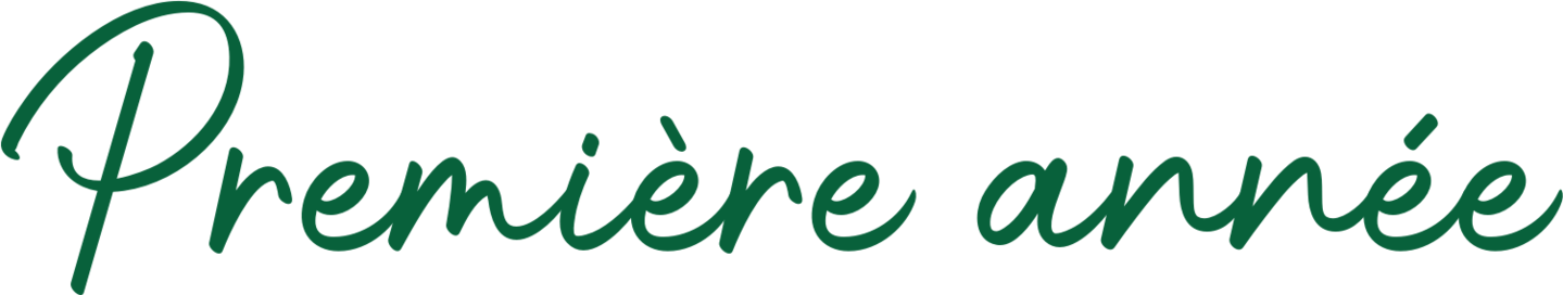 Première année