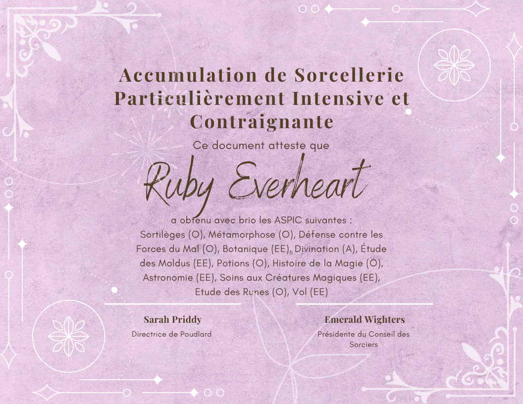 ASPIC de Ruby Everheart