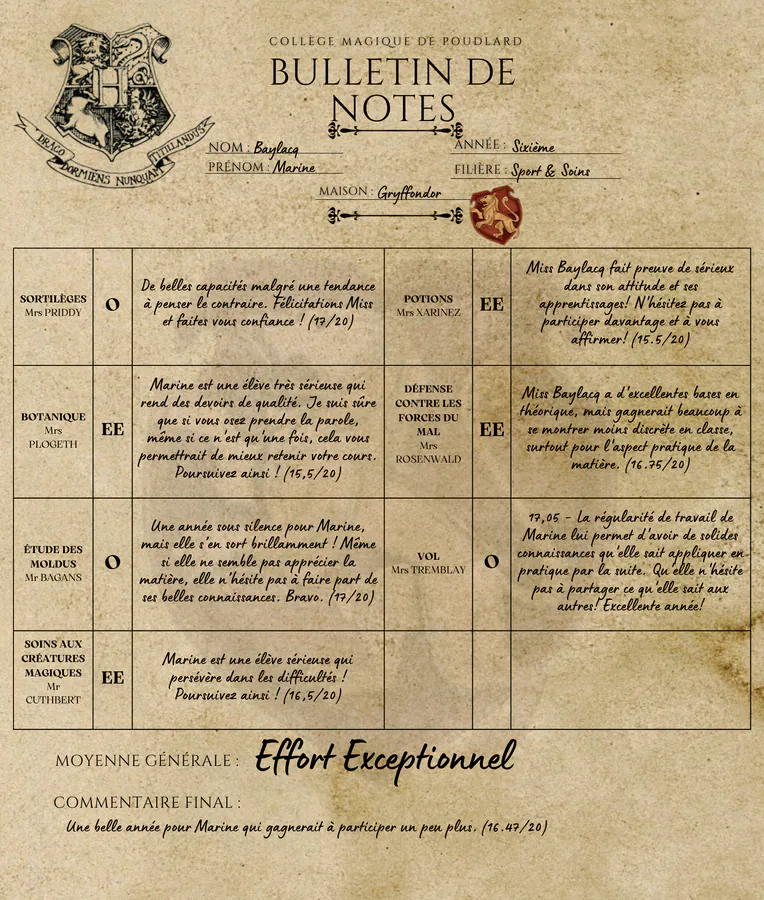 Bulletin de Marine Baylacq