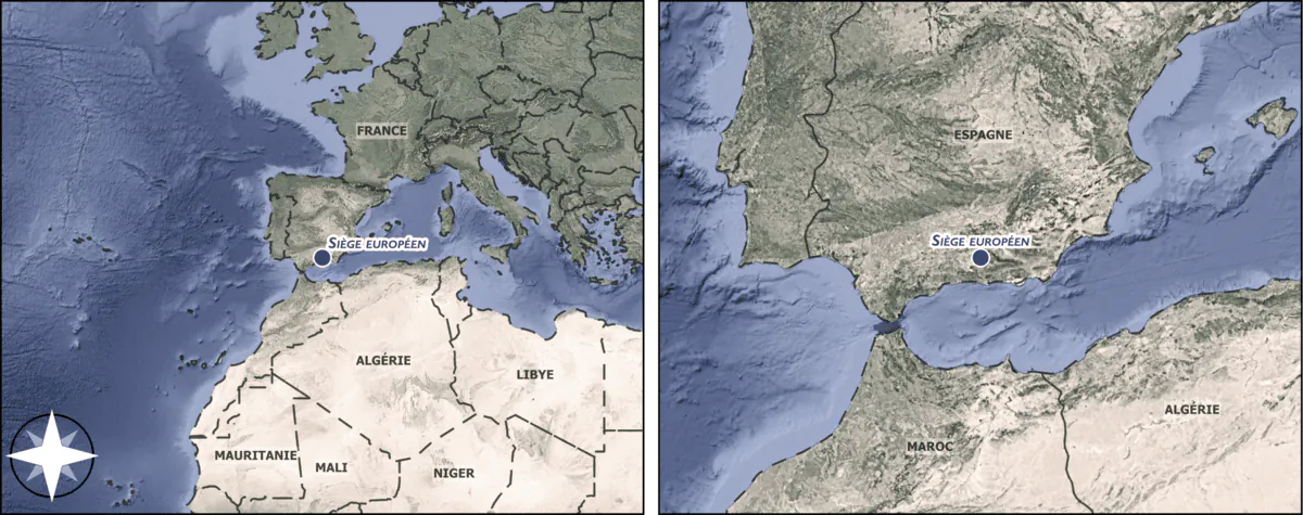 carte de localisation