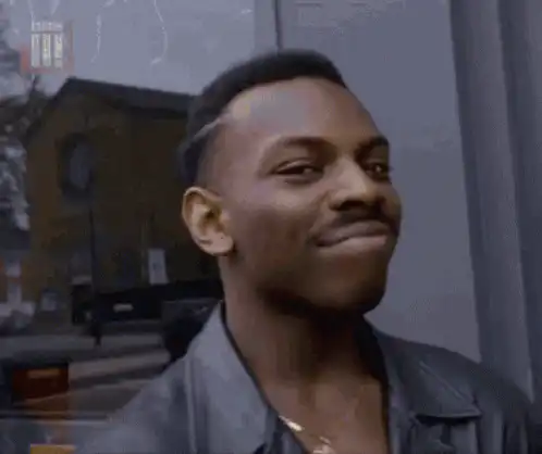 gif de quelqu'un qui se croit super malin